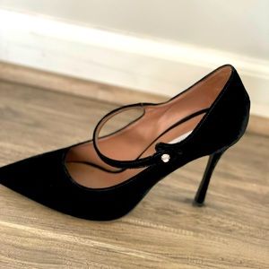 Tabitha Simmons Lula Black Velvet